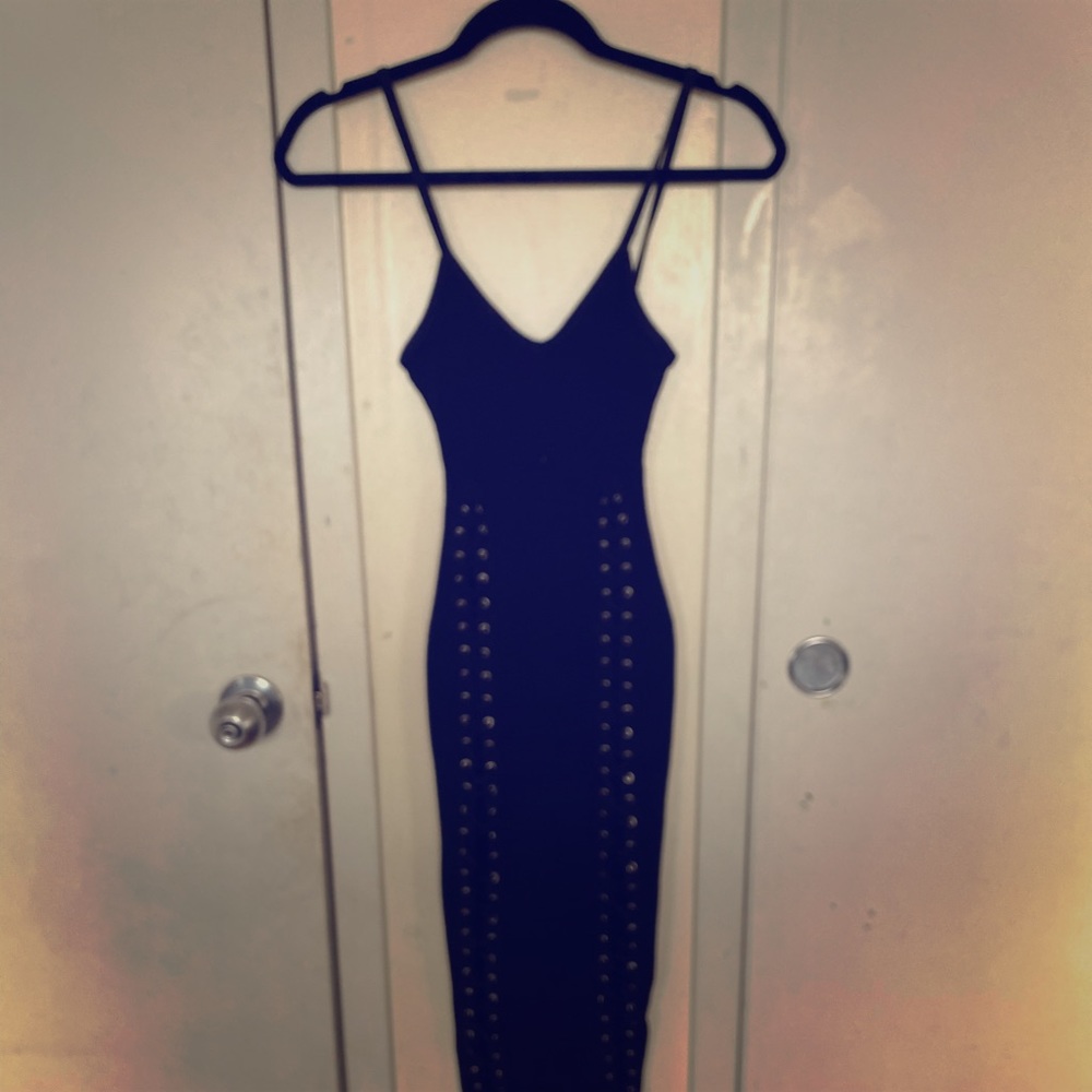 Two side lace up dress